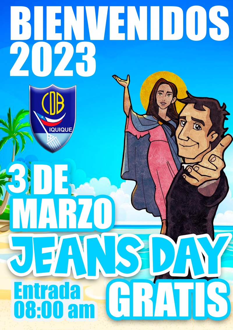 03 de Marzo Primer día de Clases &quot;Jeans Day&quot;